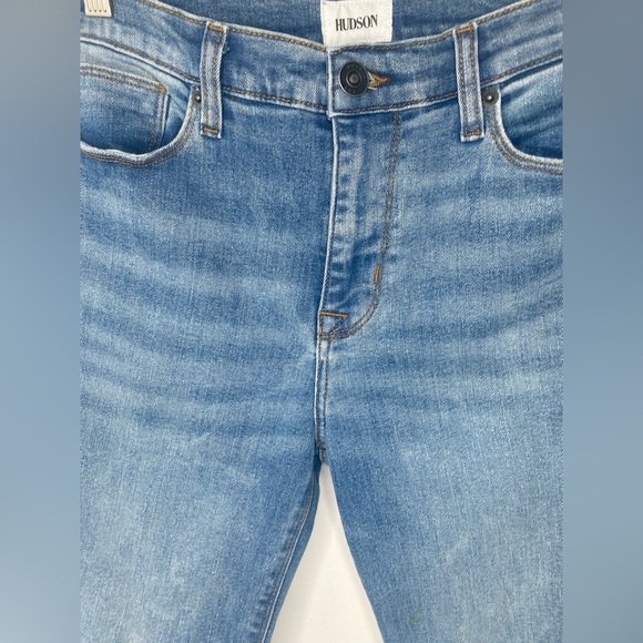 HUDSON Natalie Mid rise Super Skinny Ankle Jeans. - Picture 9 of 9